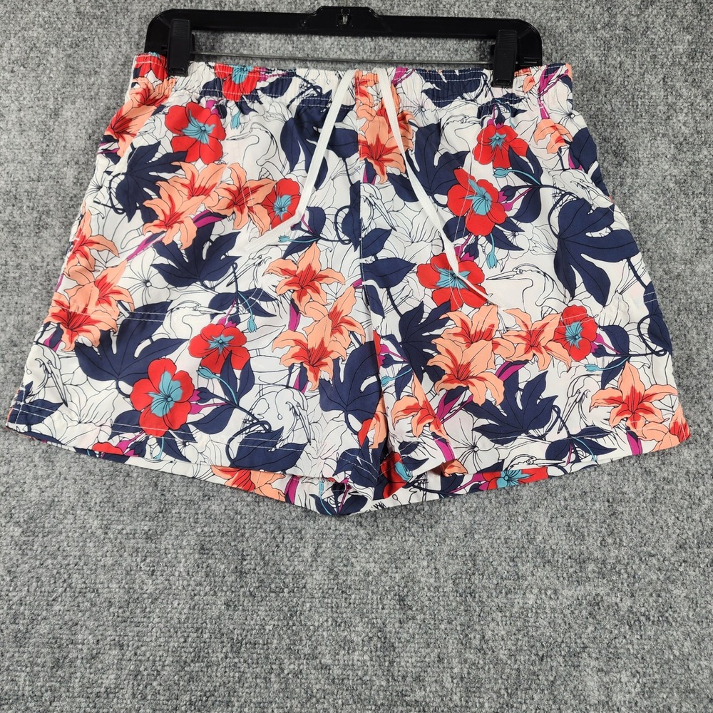 Columbia PFG Sandy River Floral Heron Shorts Womens Medium AL1418 Multi Color